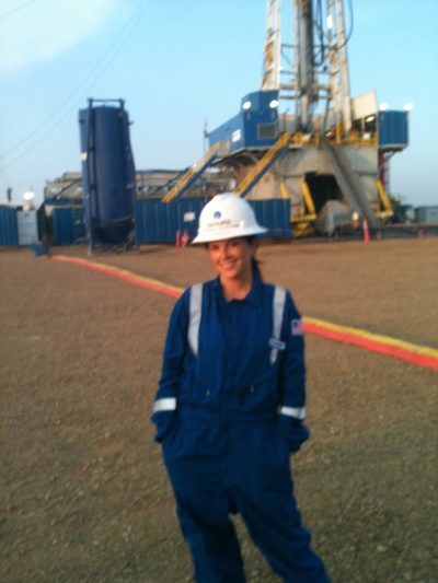 On location shooting for Nabors Drilling. Gotta love being on the rig floor!